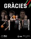 Álex Huguet, Pau Tendero y Guille Mulero no seguirán en el Fibwi Mallorca Bàsquet Palma Álex Huguet, Pau Tendero y Guille Mulero no seguirán en el Fibwi Mallorca Bàsquet Palma