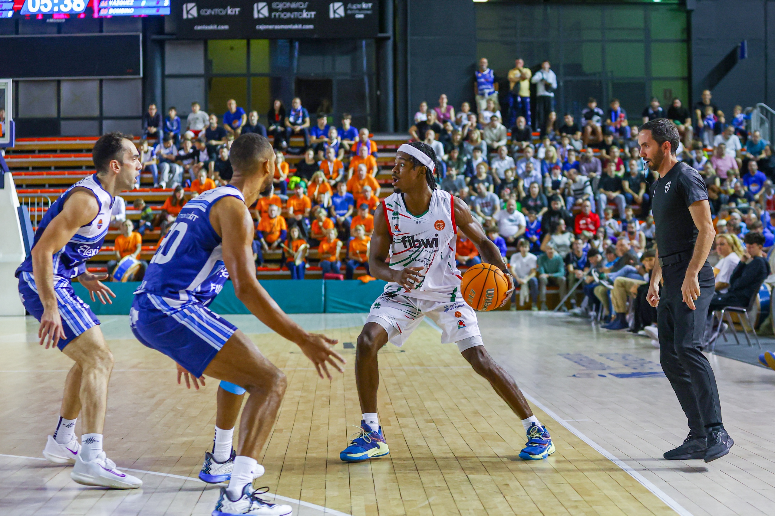 Bracey durante el partido ante el Flexicar Fuenlabrada